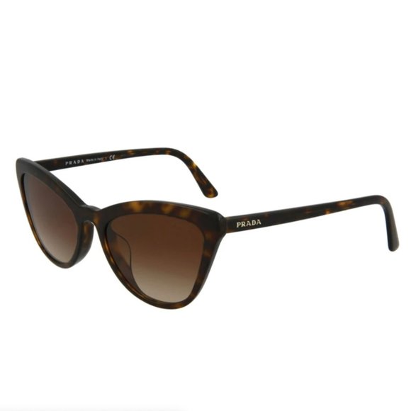 Prada Women\'s Havana Cat Eye Sunglasses! main image 4